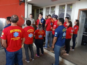 Visitas técnica ao corpo de bombeiros de Nova Venécia - Ecaph SMS Treinamentos