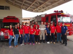 Visitas técnica ao corpo de bombeiros de Nova Venécia - Ecaph SMS Treinamentos